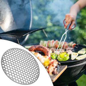 Malla de alambre de acero inoxidable perforada personalizada, práctica Parrilla de barbacoa, alfombrilla de rejilla, red de malla de alambre para barbacoa - Product Image 2