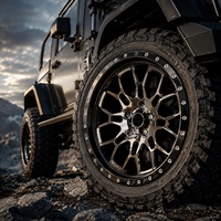Jantes forgées 4x4 pour SsangYong Musso 17 18 20" 6x130, design tout-terrain, 12 000T, jantes alliage T6061-T6 performance, ISO