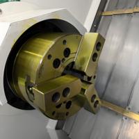 Vente Flash : Tour CNC à Banc Incliné FCK50 Haute Précision avec Système Fanuc pour l'Usinage de Pièces de Quincaillerie et d'Arbres