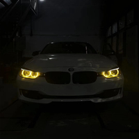 Pour BMW Série 3 F30 F31 F35 2013-2019 Jaune DRL Angel Eye Light Accessoires LED Golden Eye CSL Phare Module