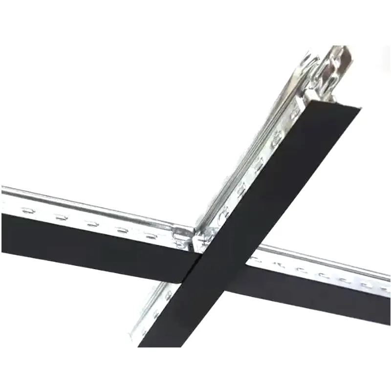 Kisi-kisi t langit-langit profil kustom untuk Papan gipsum Fashion metal suspender ceiling Metal t grid