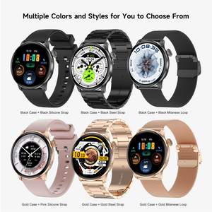 Montre connectée sport DS5 2025, écran HD IPS de 1,43 pouce, étanche IP67, Android, réveil, suivi de santé <span class=keywords><strong>physiologique</strong></span>, bracelet en gel de silice magnétique - Product Image 5