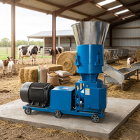 Machine à granulés de maïs à matrice plate, machine à granulés d'aliments pour animaux à base de maïs, équipement de fabrication de granulés d'aliments à base de maïs
