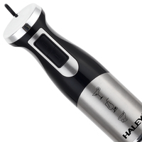 HALEY Professional Nutrition Mixeur Plongeant Électrique Multifonction 4-en-1 1600W, 5+ Vitesses, pour Usage Domestique