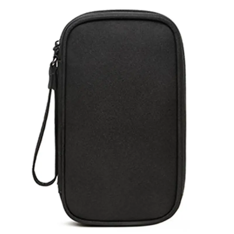 Organizador Eletrônico Portátil para Acessórios Do Telefone Oxford Tecido Nylon Pano Celular Bag Mobile Phone Bags Cases