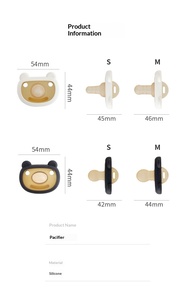 Sucette d'alimentation pour <span class=keywords><strong>nouveau</strong></span>-né 0-12 mois, super douce, sans BPA, en silicone, à débit lent, anti-flatulence, utilisation jour/<span class=keywords><strong>nuit</strong></span>, poignée de sécurité - Product Image 3
