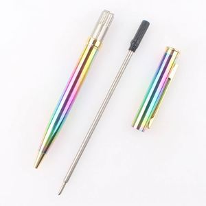 Promotional Gift Customized Logo Printed Gold Silver Metal Body Twist Hotel Ballpoint <b>Pen</b> - Product Image 6
