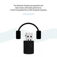 Honcam USB Wireless BT Dongle Adaptateur émetteur PS5 pour PS5