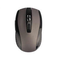 Souris sans fil 4D MINI 2,4 GHz USB pour droitier, pour bureau, avec rétroéclairage RVB, 1600 DPI, 2 piles AAA (incluses), en stock