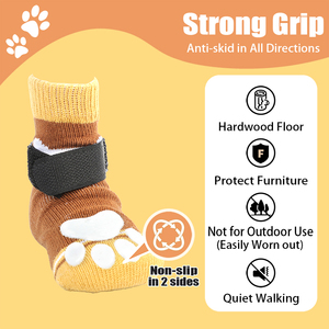 Con Chó vớ chân bao gồm chống trượt ngăn chặn bụi bẩn đi ra ngoài tất cả các mùa Claw bao gồm Teddy bichon frans - Product Image 2