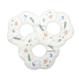 Bavoirs jetables personnalisés pour bébés, 10 pièces par <span class=keywords><strong>sac</strong></span>, imperméables et anti-taches, serviettes <span class=keywords><strong>de</strong></span> salive jetables, service OEM d'usine - Product Image 1