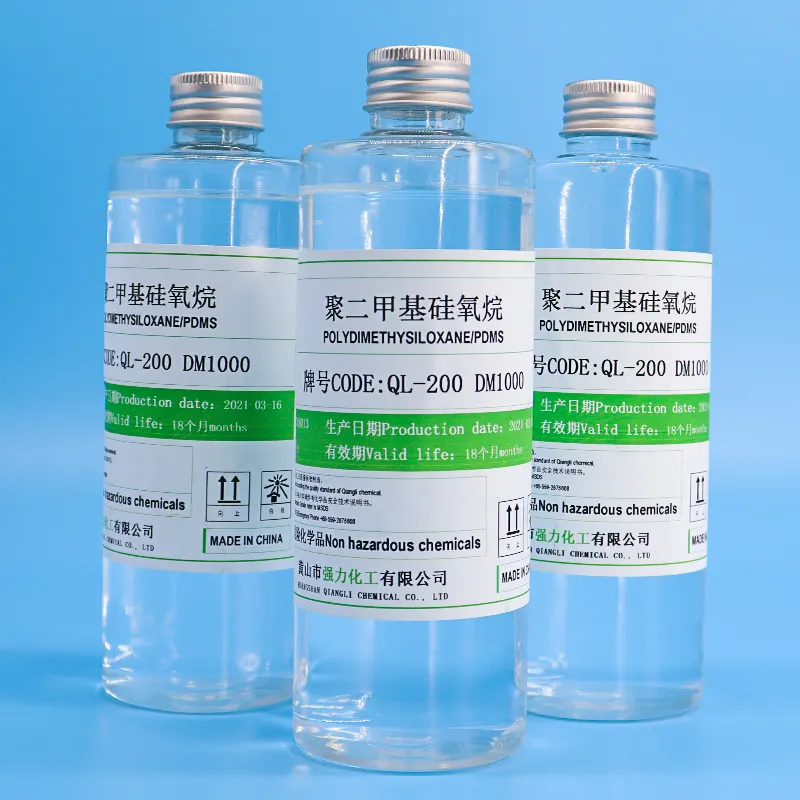 The pdms silicone oil 1000mpa.s been used in mold release agent for plastic product molding and industrial release agent