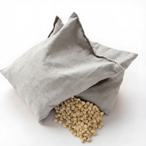<span class=keywords><strong>Coussin</strong></span> <span class=keywords><strong>chauffant</strong></span> en coton 100% naturel et écologique, chauffable au micro-ondes, avec pierres <span class=keywords><strong>de</strong></span> <span class=keywords><strong>cerise</strong></span>, pour soulager les douleurs au cou, aux muscles, aux articulations et aux ventres - Product Image 3