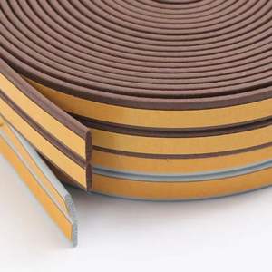 <span class=keywords><strong>P</strong></span> E אני D בצורת דלתות גומי ספוג אלסטי מזג אוויר איטום דביק רצועת Epdm קצף חותם רצועות - Product Image 4