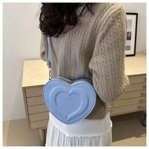 2025 Autumn New Candy Color PU <b>Leather</b> Crossbody <b>Bags</b> Lady Fashion Star Pattern Korean Style Zipper Closure <b>Messenger</b> <b>Bag</b> China - Product Image 5