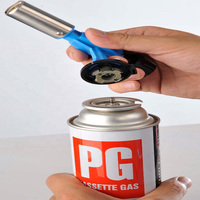 Outils de Camping professionnels Micro-électrique Mini buse en céramique Butane gaz torche bbq démarreur de feu