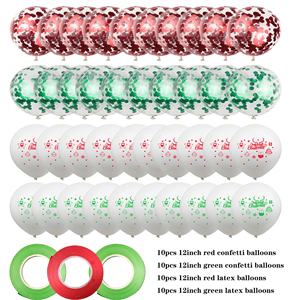 ลูกโป่งยางสีสันสดใสสำหรับวันคริสต์มาสฮาโลวีนวันวาเลนไทน์43ชิ้น - Product Image 4