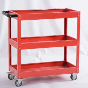 Factory Supply Simple 3 Layers Garage Workshop Garden <strong>Tool</strong> <strong>Cart</strong> - Product Image 1