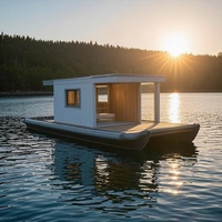 Ponton étanche Bateau Maison Conteneur Polyvalent Maisons pour Bureau Gym Supermarché Cour Entrepôt Utilisation