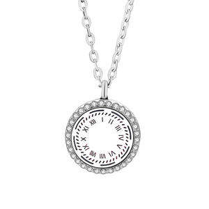 Collier Pendentif Géométrique en Acier Inoxydable Creux pour Diffuseur de Parfum et Huiles Essentielles - Vente en Gros - Product Image 2