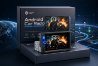 Boîtes de produits avec instructions manuelles et conception personnalisée gratuite BQCC pour lecteur MP3 MP5 Android 1 Din 2 Din, autoradio, stéréo de voiture
