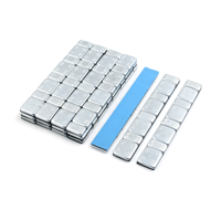 Voitures enduites de zinc SUV camions équilibreurs de roue de moto bande bleue 5g 12 poids de roue d'équilibre adhésif