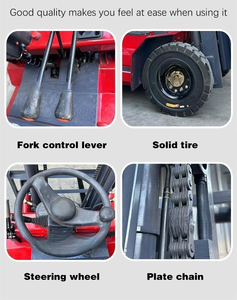 Nuovo fornitore cinese 2.5 Ton 3 Ton posti a sedere carrello elevatore elettrico CE certificata aziende agricole al dettaglio e industrie di ristorazione - Product Image 5