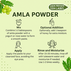 באיכות גבוהה טהור אבקה פירות <span class=keywords><strong>amla</strong></span> אישית תווית אבקת אמלה טבעונית לשיער - Product Image 2