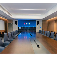 Écran d'affichage vidéo LED d'intérieur P3.9, luminosité 1200 cd, garantie 1 an, utilisation publicitaire commerciale, Adobe RGB 98%, HDR 1000:1