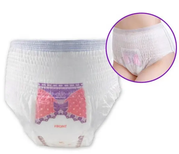 Lady Breathable Leak Proof Sanitary Pants Disposable Female Super Absorbent Organic Cotton Period Panties