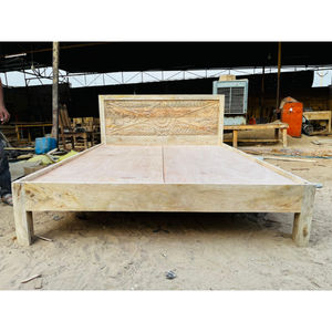 Muebles de Dormitorio de Diseño Antiguo Europeo, Juego de Dormitorio de Madera Clásico Francés de Lujo, Cama King Size con Función de Almacenamiento - Product Image 3