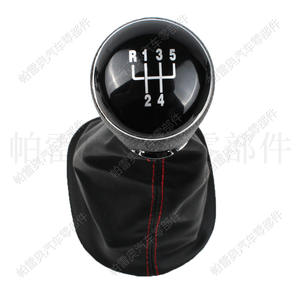 Pareo – levier de changement de vitesse en cuir, 5 vitesses, Redline, pour Volkswagen Passat B7 Caddy - Product Image 4