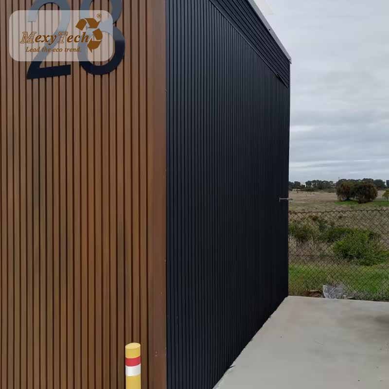Slatted Rainscreen Panels Rainscreen System Thermal Insulation Cladding Siding Slat Panel Board ...