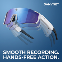 Lunettes Intelligentes US Stock 2026 SNT SOLIS AI avec Caméra 8MP, Enregistrement Vidéo, ChatGPT – Idéales pour le Cyclisme et les Activités de Plein Air (VTT, Randonnée)