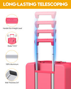 Valise MGB moderne à roulettes, légère, ouverture frontale, 20 pouces, avec port USB, extensible, coque rigide en PC, pour <span class=keywords><strong>cabine</strong></span>, aéroport, affaires - Product Image 4