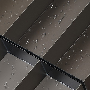 Aluminum Alloy <b>Drawer</b> Dividers Rectangular Detachable Standing Type Neatening <b>Storage</b> Organizers For <b>Drawers</b> - Product Image 1