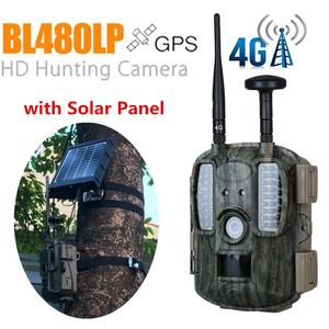 Caméra de chasse extérieure 12MP adaptée, alimentée par énergie solaire, 4G MMS, étanche, pour la faune - Product Image 3