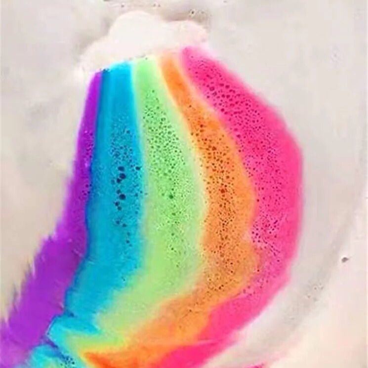 Натуральная Органическая Бомба для ванны, пирожные, розовый шоколад, оберточные Бомбочки для мужчин, Радужный красочный продукт, машина для производства синих пузырей