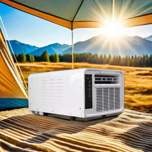 Inverter <b>Window</b> <b>Air</b> <b>Conditioner</b> Variable Frequency Cooling Remote Control Timer Class A++ Energy Efficiency Electric 6000 Btu - Product Image 6