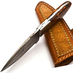 มีดสกินเนอร์เหล็กดามัสกัสแบบปรับแต่งได้ด้ามจับเรซิน - Product Image 4