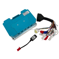 Moteur central QSMOTOR QS165 V2 5000W 72V 35H PMSM avec pignon 428 14T Fardriver ND72680 pour kit de conversion Surron Light Bee