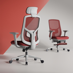 Стул с высокой спинкой kursi kantor, вращающееся эргономичное Сетчатое офисное кресло для руководителя, компьютерное вращающееся кресло - Product Image 1