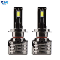 Phare LED RCHG 300W 9005 à faisceau lointain H11 et faisceau basse H7, 12V 6000K, Canbus, pour éclairage automobile, étanche IP67, Plug-and-Play