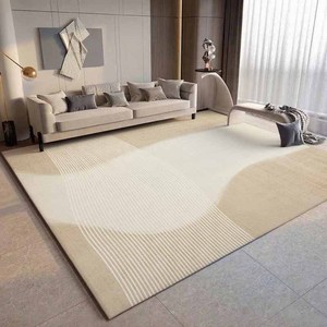 Hiện đại sọc mô hình sang trọng pha Lê Nhung Thảm cao đống Non-Slip in ấn kỹ thuật số thiết kế mới phòng khách thảm cho phòng ngủ - Product Image 3