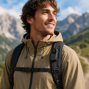 Caméra portable Osmo Nano 64 Go, combo standard pour vlog de voyage, configuration de casque et création de contenu de voyage - Product Image 1
