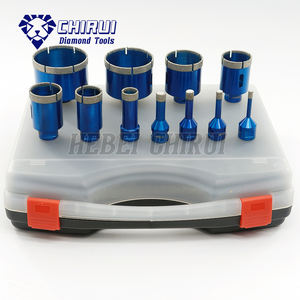 Ensemble de 12 forets diamantés secs avec adaptateur hexagonal, kit de scie cloche pour granit, marbre, <span class=keywords><strong>maçonnerie</strong></span> sur le marché <span class=keywords><strong>russe</strong></span> - Product Image 2