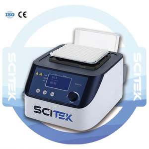 Dispositivo termostático de laboratorio de baño seco digital SCITEK con pantalla TFT y función de calefacción y refrigeración de bloque de adhesión magnética - Product Image 1