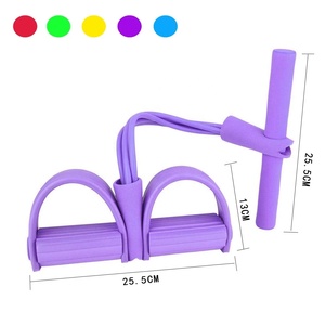 Ejercitador Abdominal Elástico <span class=keywords><strong>de</strong></span> 4 Tubos <span class=keywords><strong>con</strong></span> Agarre, Cuerda <span class=keywords><strong>de</strong></span> Resistencia <span class=keywords><strong>con</strong></span> Pedal <span class=keywords><strong>de</strong></span> TPE, <span class=keywords><strong>Banda</strong></span> <span class=keywords><strong>de</strong></span> Resistencia, Gran Venta - Product Image 3