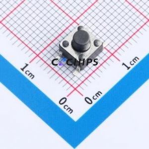 TS-6660S Tactile Switch SMD-4P,6x6mm Switch ( Operating Force: 2.5N )( Switch Length: 6mm )( Switch Width: 6mm ) - Product Image 1