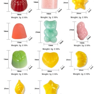 Bonbons gélifiés végétaliens OEM, vitamines et minéraux, complément multivitaminé pour adultes, produits de beauté, antioxydant, distributeurs en gros - Product Image 3